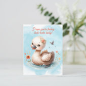 Duckkarte Karte (Stehend Vorderseite)