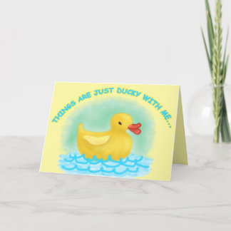 DUCKKY-Karte "VERMISST" Karte