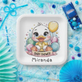 Duckling Baby Duckling Dusche Pappteller (Party)