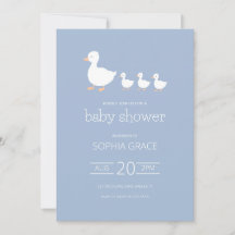 Duckling Baby Dusche Einladung