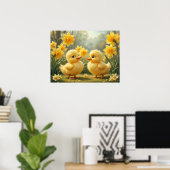 Duckling Duo bei Duckling Poster (Heimbüro)