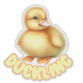 DUCKLING - KINDERZIMMER STICKER (Vorderseite)
