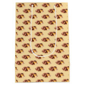 Duckling Photo Gift Bag Mittlere Geschenktüte (Rückseite)