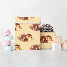 Duckling Photo Wrapping Paper  Geschenkpapier