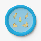 Ducklings Babydusche Teller (Vorderseite)