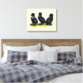 Ducklings Black Cayuga Leinwanddruck (Insitu (Schlafzimmer))