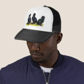 Ducklings Black Cayuga Truckerkappe (Beispiel)