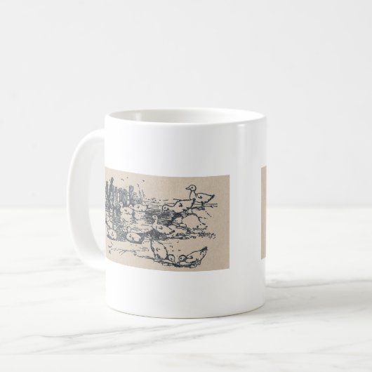 Ducklings Kaffeetasse (Vorderseite Links)