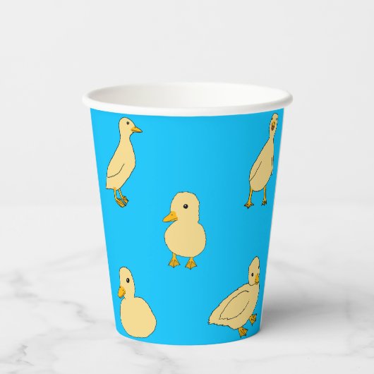 Ducklings Pappbecher (Rückseite)