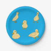 Ducklings Pappteller (Vorderseite)