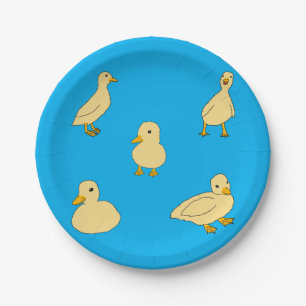 Ducklings Pappteller