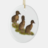 Ducklings: Schokoladenläufer Keramikornament (Rechts)