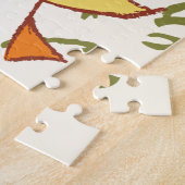 Ducklings Twins Baby Dusche Puzzle (Seite)