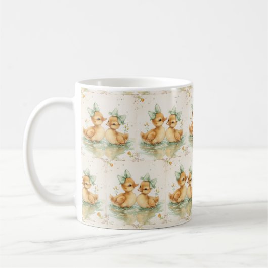 Ducklings und Daisis: Ostern 🌼 ☕ Kaffeetasse (Links)