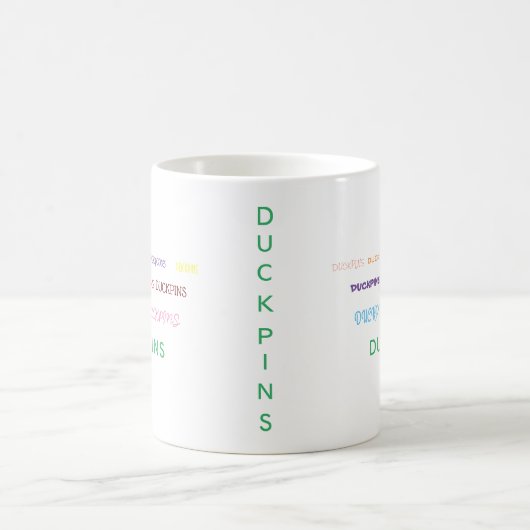 Ducknadeln-Tasse Kaffeetasse (Mittel)