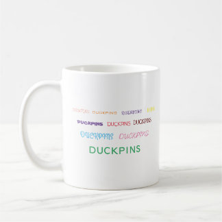 Ducknadeln-Tasse Kaffeetasse