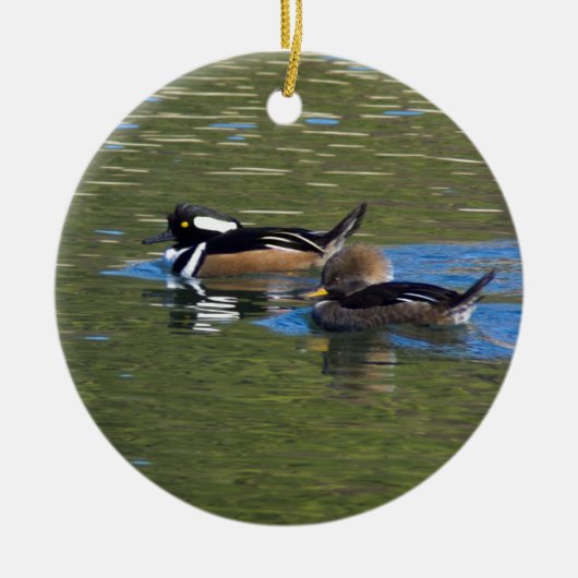 Duckpartei Keramikornament (Vorne)