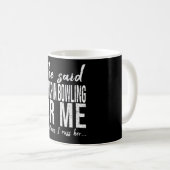 Duckpin Bowling Kaffeetasse (VorderseiteRechts)