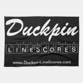 Duckpin Line Handtuch (Horizontal)