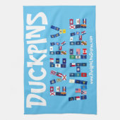 DUCKPINS ALLE Handtuchhalter Geschirrtuch (Vertikal)