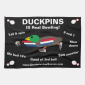 Duckpins IS Real Bowling - Handtuch (Horizontal)