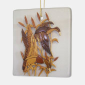 ‚Duckpond‘ Keramikornament (Links)