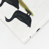 Ducks: Black Cayugas Fleecedecke (Ecke)