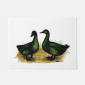 Ducks:  Cayuga Pair Fußmatte (Vorderseite)