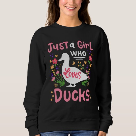 Ducks Duck Lover Sweatshirt (Vorderseite)