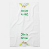 Ducks Floral Kitchen Handtuch (Vertikal)