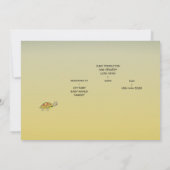 Ducks & Gator Cartoon Kinderdusche Einladung (Rückseite)