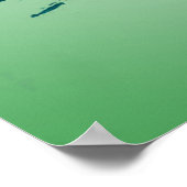 Ducks mallards essbare Zuckerguss Runden Poster (Ecke)