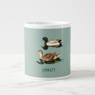 Ducks mallards Jumbo-Tasse