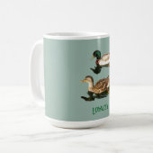 Ducks mallards kaffeetasse (Vorderseite Links)