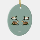 Ducks mallards keramik ornament (Rechts)