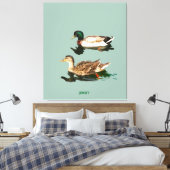 Ducks mallards leinwanddruck (Insitu (Schlafzimmer))