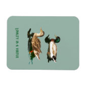 Ducks mallards magnet (Horizontal)