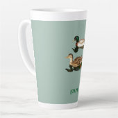 Ducks mallards milchtasse (Linke Ecke)