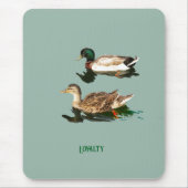 Ducks mallards mousepad (Vorne)