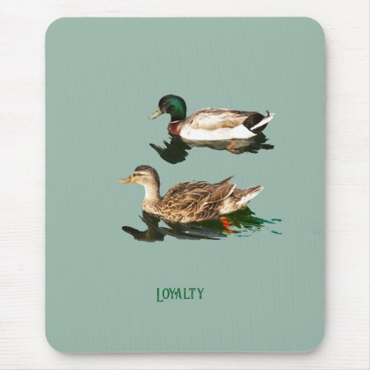 Ducks mallards mousepad (Vorne)