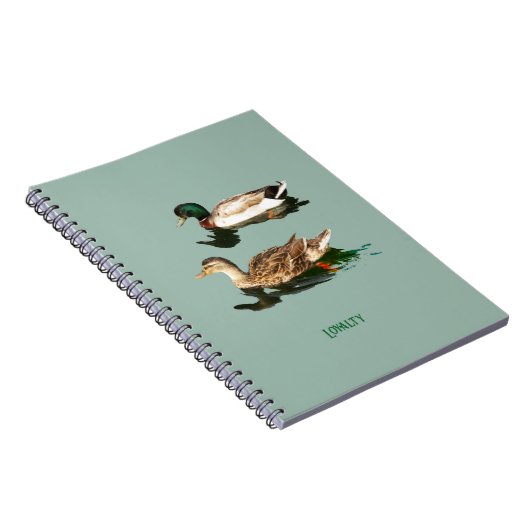 Ducks mallards notizblock (Rechte Seite)