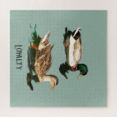 Ducks mallards puzzle (Horizontal)
