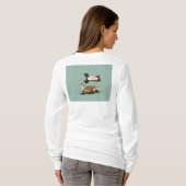 Ducks mallards T-Shirt (Schwarz voll)