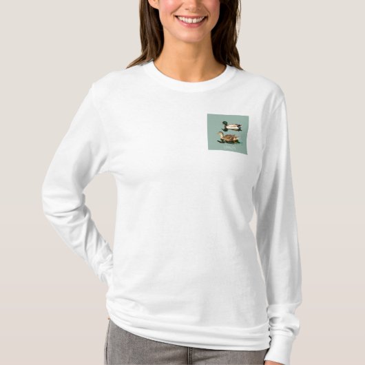 Ducks mallards T-Shirt (Vorderseite)