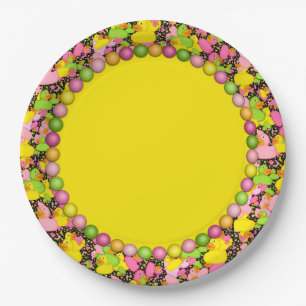 Ducks-n-Dots-Style-2-PAPIERPLATE 3 Pappteller
