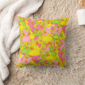 Ducks-n-Dots-Style-2-Yellow-Sq-DREHPILLOW Kissen (Decke)