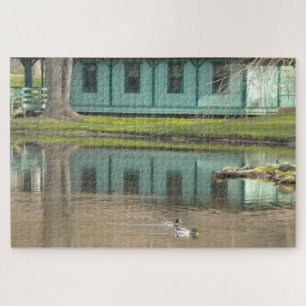 Ducks on Pond @Goodwin Park Hartford Puzzle