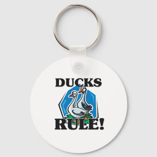 DUCKS-Regel! Schlüsselanhänger (Vorderseite)
