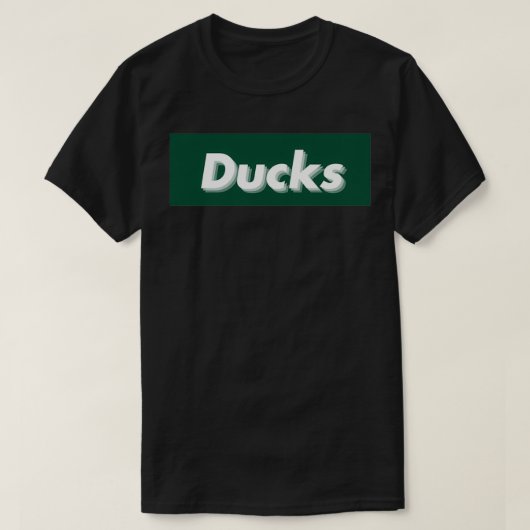 Ducks Square-Logo T-Shirt (Design vorne)