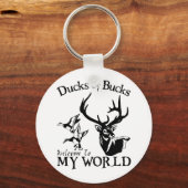 DUCKS UND BUCKS SCHLÜSSELANHÄNGER (Vorderseite)